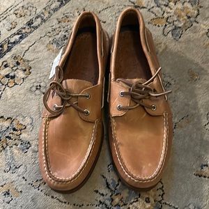 Men’s Sperrys, Tan, New with Tags, size 12
